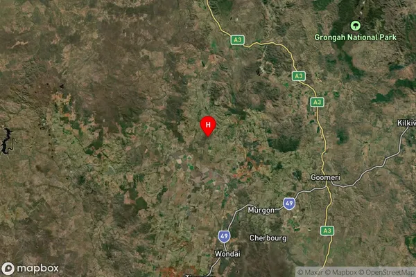 Cloyna,Queensland Satellite Map