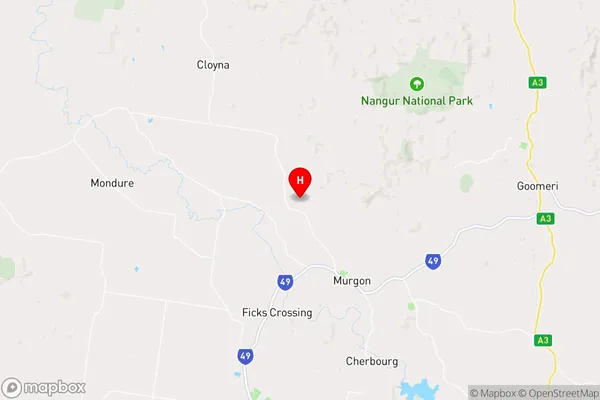 Oakdale,Queensland Area Map