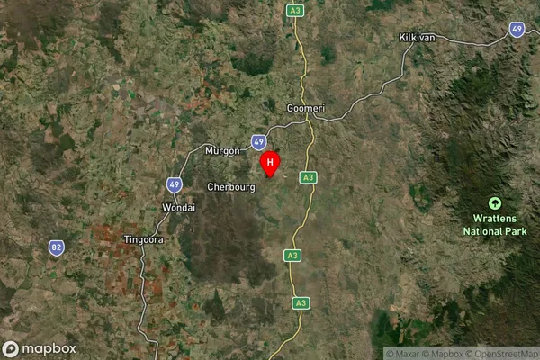 Redgate,Queensland Satellite Map