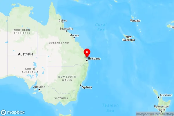 Little Mountain,Queensland Region Map