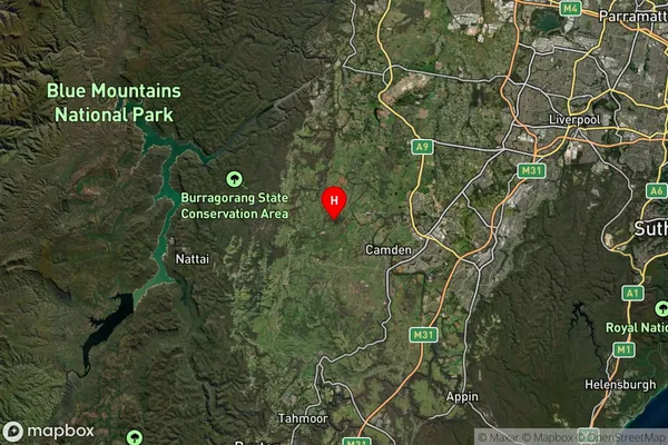 Lefevres Corner,New South Wales Satellite Map