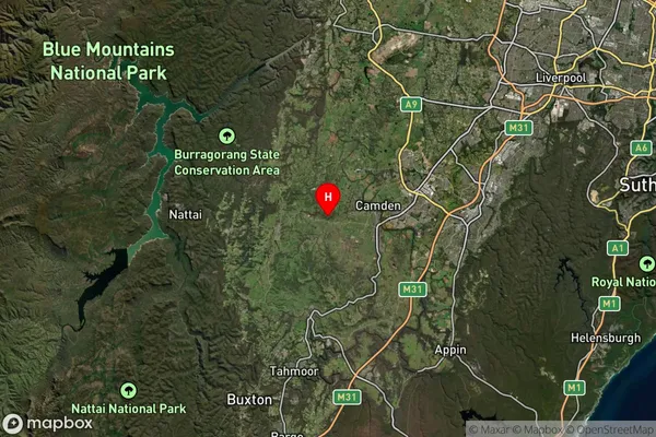 Mount Hunter,New South Wales Satellite Map