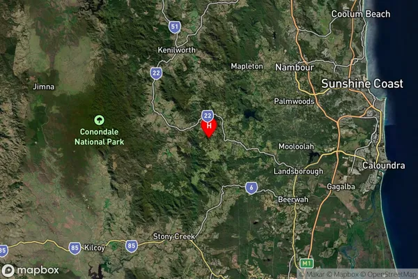 Reesville,Queensland Satellite Map