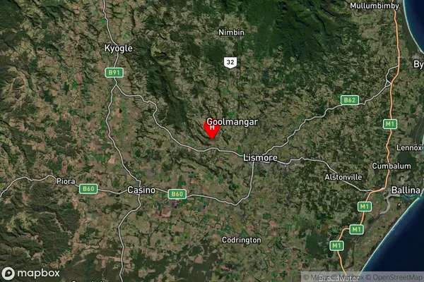 Leycester,New South Wales Satellite Map