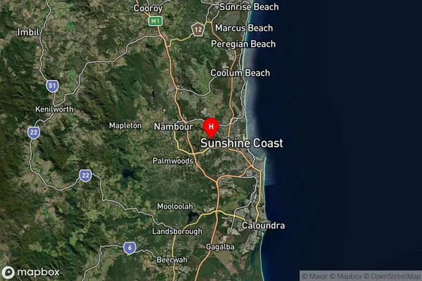 Diddillibah,Queensland Satellite Map