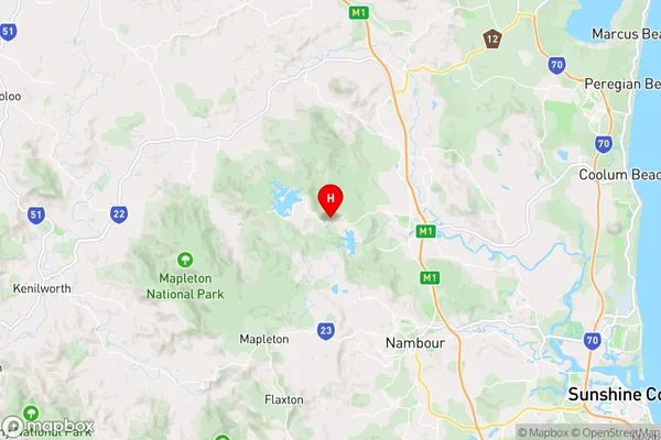 Cooloolabin,Queensland Area Map