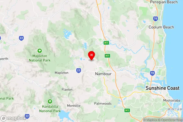 Image Flat,Queensland Area Map