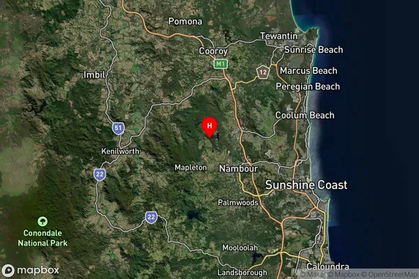 Kiamba,Queensland Satellite Map