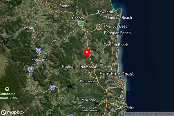 Kulangoor,Queensland Satellite Map