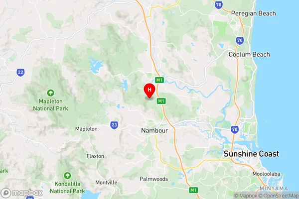 Kulangoor,Queensland Area Map