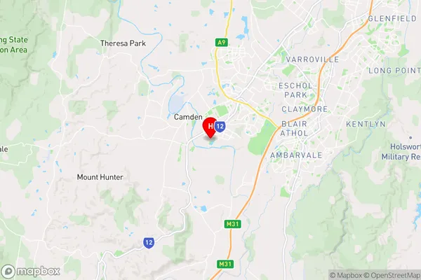 Spring Farm,New South Wales Area Map