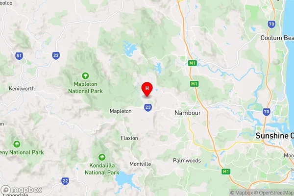 Kureelpa,Queensland Area Map