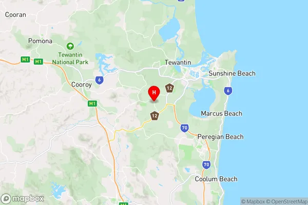 Doonan,Queensland Area Map