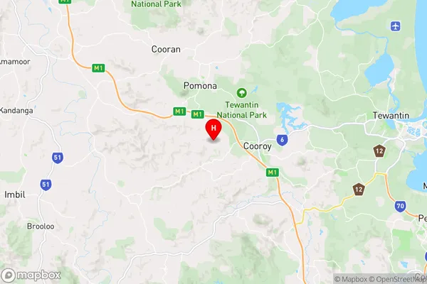 Black Mountain,Queensland Area Map