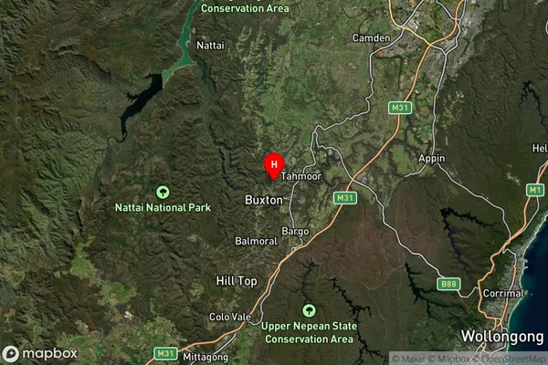 Couridjah,New South Wales Satellite Map