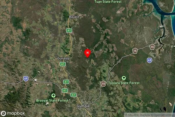 Anderleigh,Queensland Satellite Map