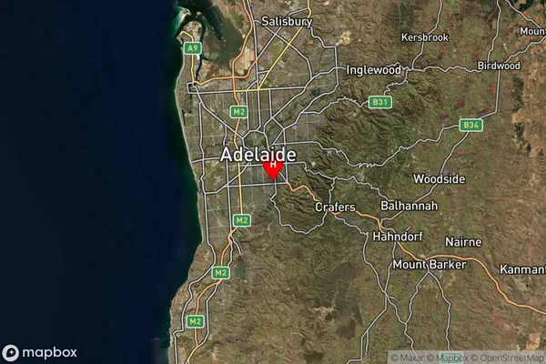 Highgate,South Australia Satellite Map