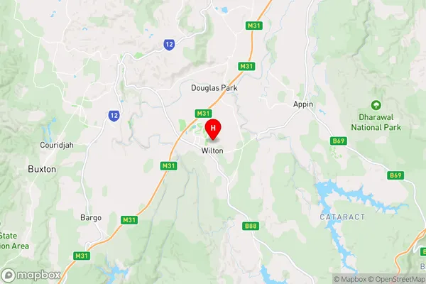 Wilton,New South Wales Area Map