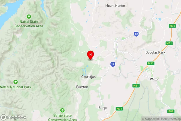 Thirlmere,New South Wales Area Map