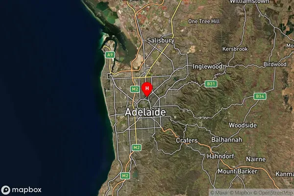 Medindie,South Australia Satellite Map