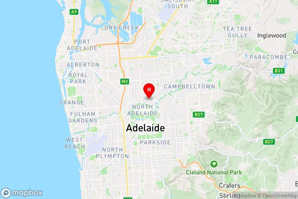 Medindie,South Australia Area Map