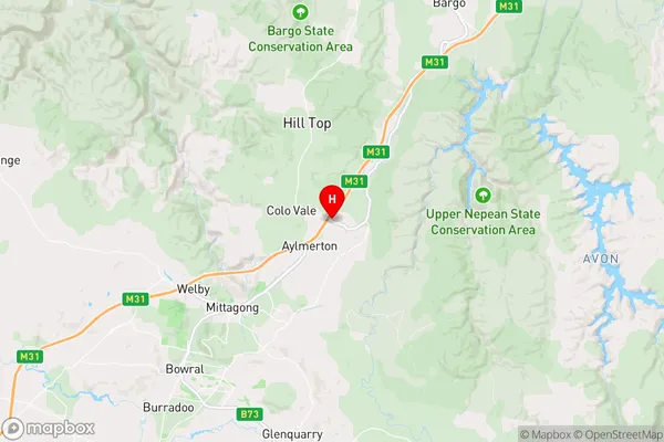 Alpine,New South Wales Area Map