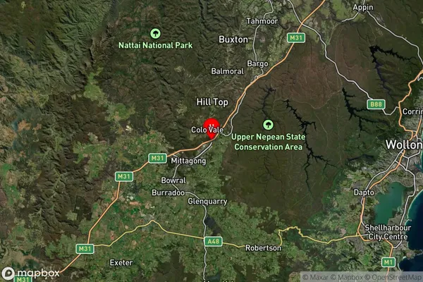 Aylmerton,New South Wales Satellite Map