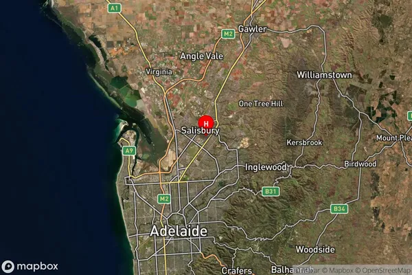 Brahma Lodge,South Australia Satellite Map