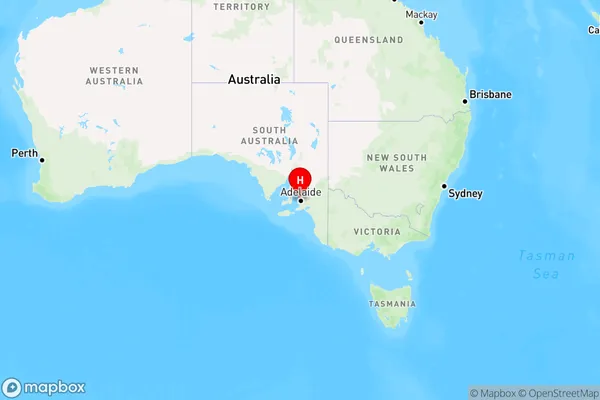 Cheltenham,South Australia Region Map