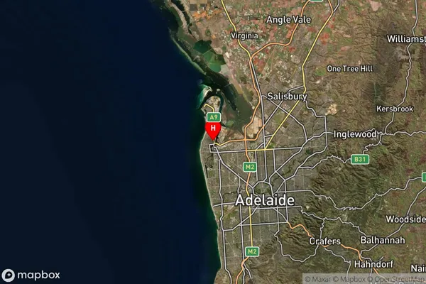 Birkenhead,South Australia Satellite Map