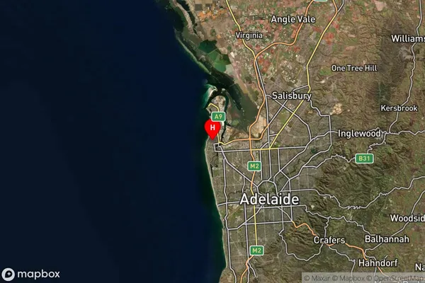 Exeter,South Australia Satellite Map