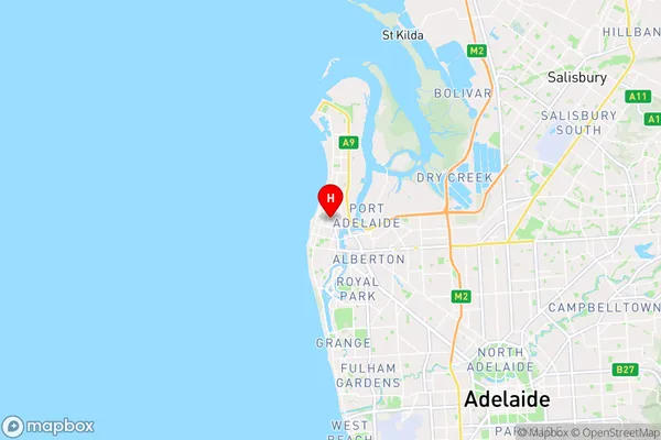 Exeter,South Australia Area Map