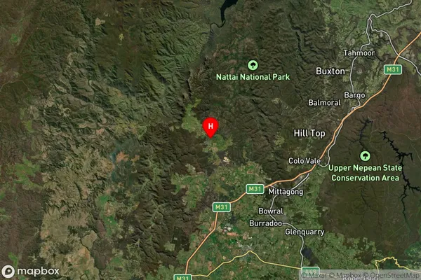 High Range,New South Wales Satellite Map