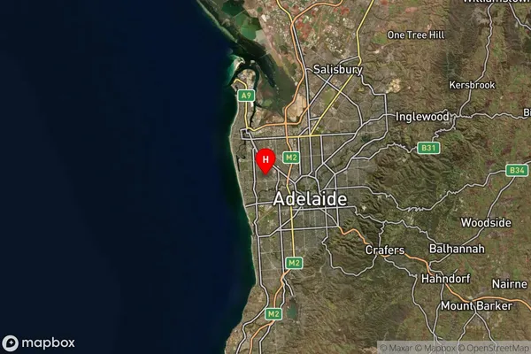 Findon,South Australia Satellite Map