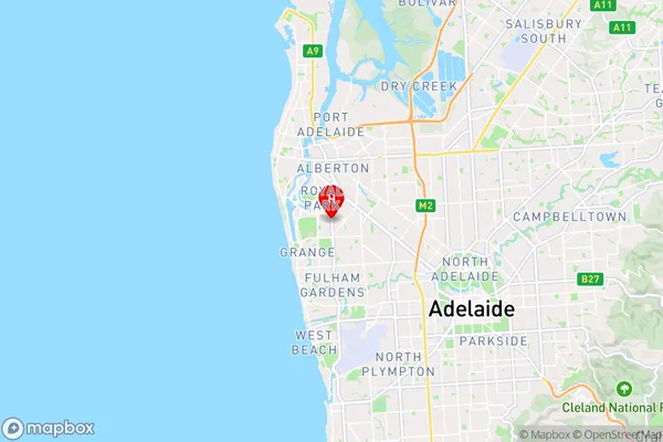 Seaton North,South Australia Area Map