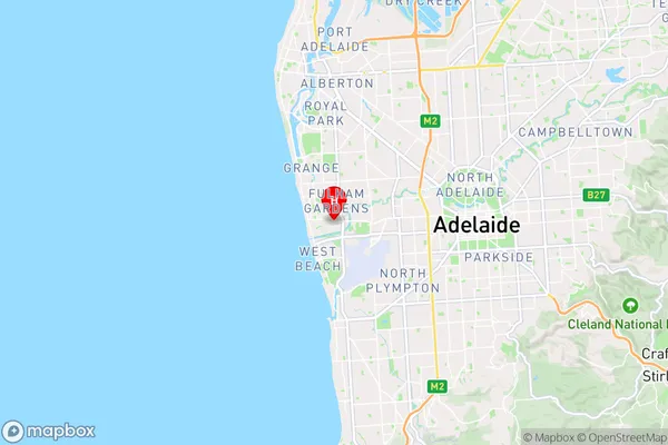 Fulham,South Australia Area Map