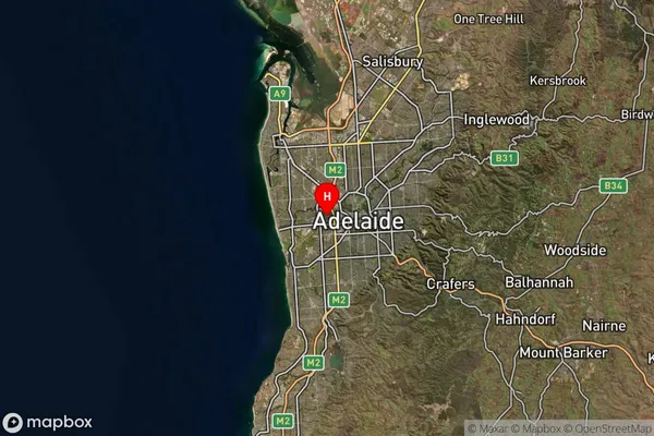 Mile End,South Australia Satellite Map