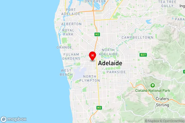 Mile End,South Australia Area Map