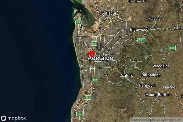 Richmond,South Australia Satellite Map