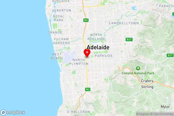 Ashford,South Australia Area Map