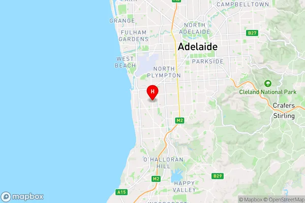 Morphettville,South Australia Area Map