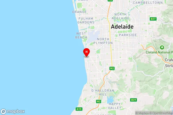 Glenelg South,South Australia Area Map