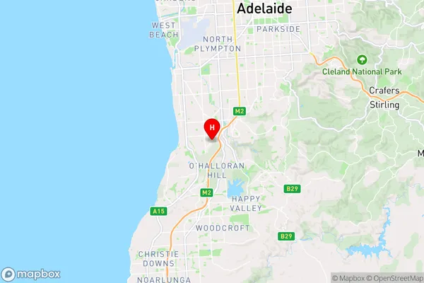 Seacombe Heights,South Australia Area Map