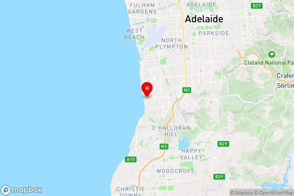 Brighton,South Australia Area Map