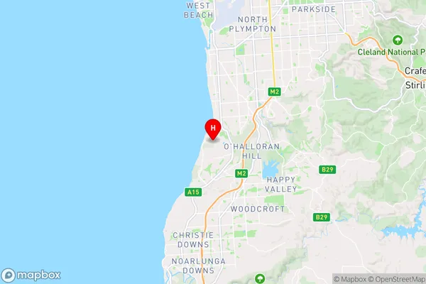 Marino,South Australia Area Map