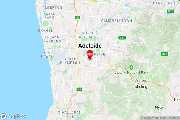 Hyde Park,South Australia Area Map