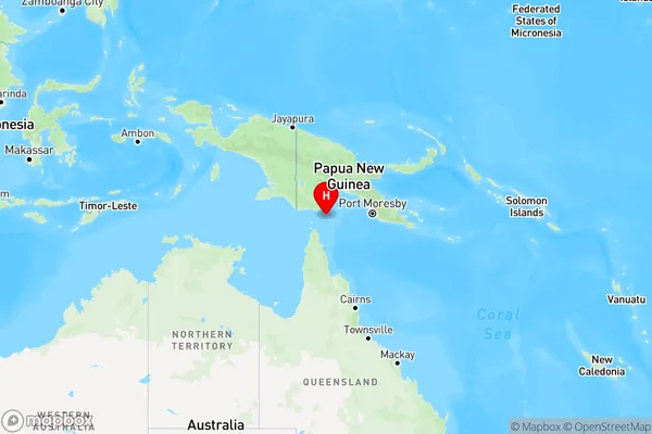 Masig,Queensland Region Map