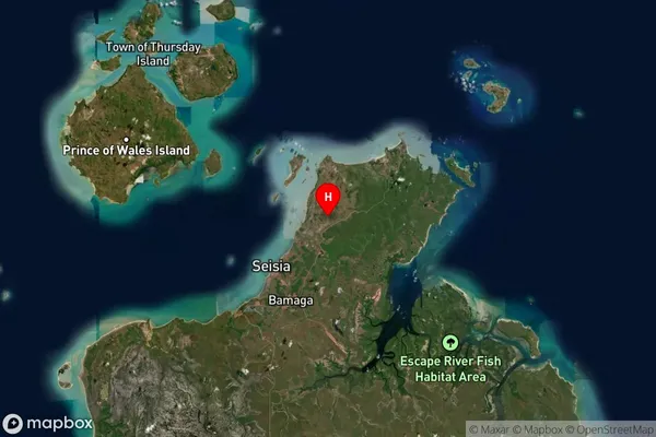 New Mapoon,Queensland Satellite Map