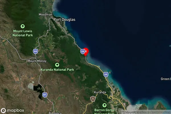 Wangetti,Queensland Satellite Map