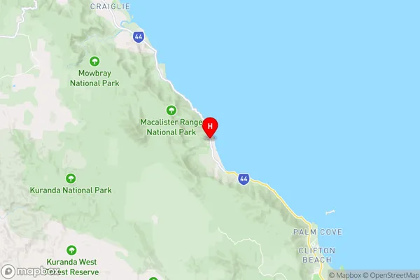 Wangetti,Queensland Area Map